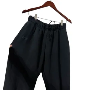 SET ACTIVE Heavyweight Onyx Cotton Black Sweatpants Joggers thumbnail 3