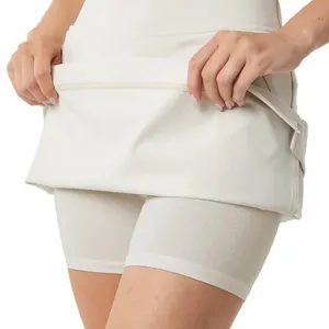 NWT 32 Degrees Cool Woman’s Skort Color: Light Gray thumbnail 3