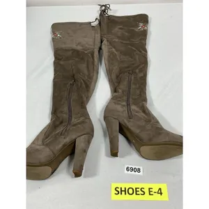 Womans Excellent Condition Zigisoho Bryna Otk Embroidered Boots 6.5 Brown thumbnail 5