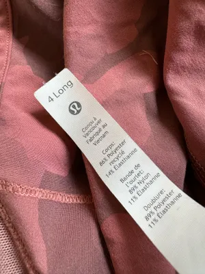 Lululemon Pink Camo Hotty Hot Shorts thumbnail 5