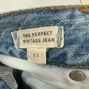 Madewell size 23 the perfect vintage‎ jean light wash 100% cotton blue jeans thumbnail 6