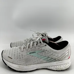 Brooks Ghost 13 Road-Running Sneakers Road Dna Loft BioMoGo White Aqua Pink 9.5 thumbnail 3