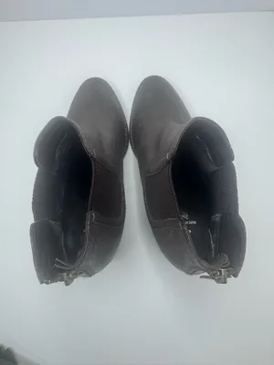 Aquatalia Grey Leather Ankle Boots Womens Size 8 thumbnail 4