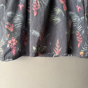 South to South sz S gray pink floral‎ tank top thumbnail 10