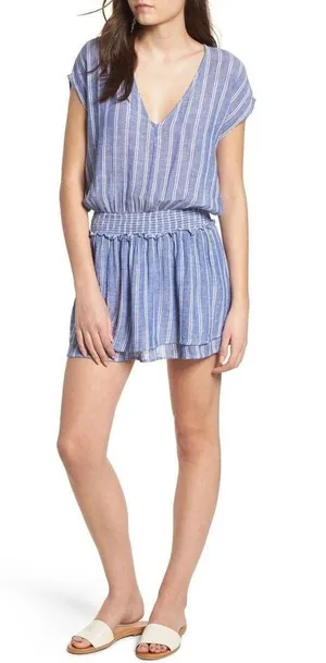 Lucca Linen Blend Mini Dress thumbnail 1