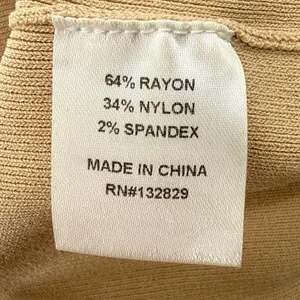 Michael Costello x REVOLVE Beige Tan Cut Out Oversized Cropped Sweater XS Top thumbnail 8