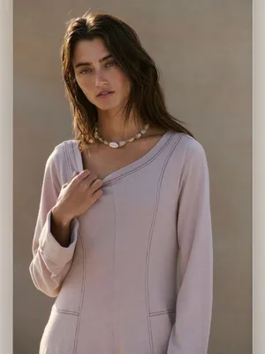 NWT Free People Free Est Strada Jumpsuit- mushroom woods $98 thumbnail 3