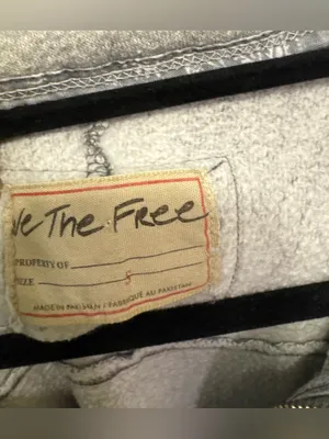 Free People We the Free Kassey Half Zip - Heather grey combo - Small thumbnail 12