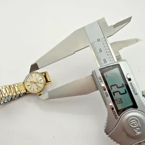 Medco 17 Jewels Selfwinding Swiss Made Ladies Watch Date Gold Tone Parts thumbnail 9