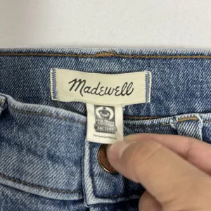 Madewell The Perfect Vintage Jeans Straight Leg Sz 27 Ainsworth Frayed LightWash thumbnail 4