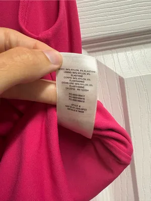 Babaton Aritzia Contour Bodysuit Hot Pink Size Small thumbnail 3