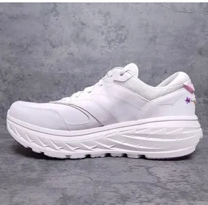 Hoka Bondi L "Vibrant Bloom" – White/Floral Embroidery – New (No Box) thumbnail 5