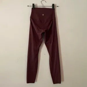 Lululemon Plum Purple Wunder Under High Rise Tights Cropped Ankle Women's size 4 thumbnail 6
