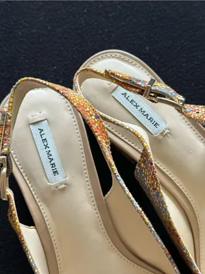 Alex Marie “Charlyn” Sling back block heels thumbnail 8