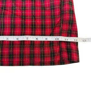 Victoria's Secret Red Plaid 2 Piece Pajama Set XL Holiday Christmas Heritage‎ thumbnail 14