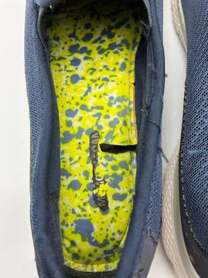 Danskin Now Womens Slip-On Walking Sneakers 8 Casual Mesh Navy Comfort Shoes thumbnail 4