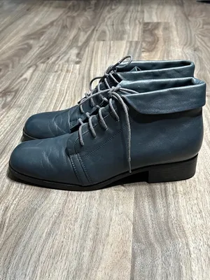 St. John's Bay Women's Lace-Up Ankle Boots in Teal-Blue thumbnail 13