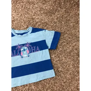 Stitch Aloha striped graphic t-shirt thumbnail 7