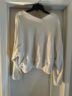 Aerie V-Neck Sweater thumbnail 2