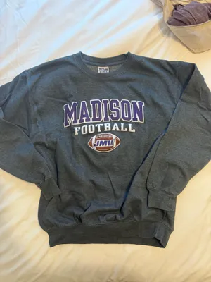 JMU Football Crewneck Sweatshirt thumbnail 1