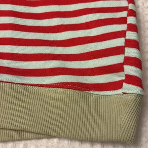 NEW! We The Classic Striped Oversized Crewneck Sweatshirt LARGE Red thumbnail 13