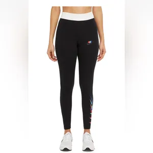 Nike Retro Women's Black Leggings with Colorful Accents Size Small thumbnail 2
