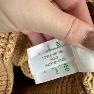 J. Crew Relaxed Rollneck Sweater in Sandy Beach 100% Cotton Size XS thumbnail 5