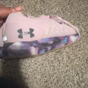Under Armour HOVR Sonic‎ Running Shoes Lavender Knit Sneakers Womens 9 thumbnail 5