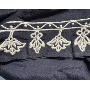 Lulus Embroidered Dress Short Sleeve Casual‎ Party Black Dress Size S thumbnail 12