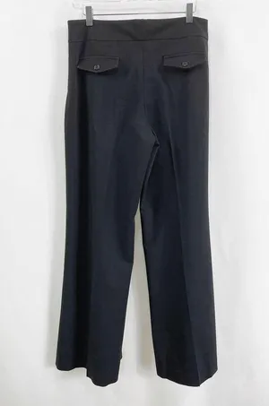CACHE Vintage 90s Black Wide Leg Dress Pant Trouser Slacks thumbnail 4
