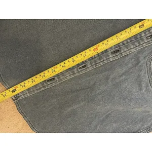 Vintage L.L. Bean Blue Denim Button Down Tank Top Sleeveless Shirt Women's XS thumbnail 8