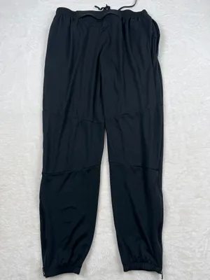Nike Dri-FIT Challenger Running Pants Men’s M Black Tapered Ankle Zip thumbnail 4