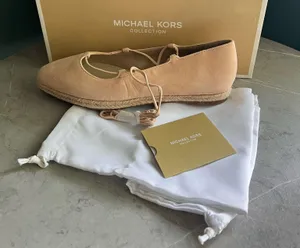 Michael Kors Cadence Suede Jute Ballet Flat  thumbnail 4