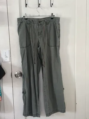 Army Green Cargo Type Pants Size M thumbnail 5