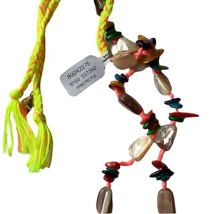 NWT Free People x Ariana Ost At The Market Shell Beaded Necklace thumbnail 5