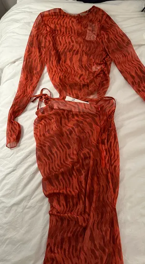 2 Piece Set Orange thumbnail 3