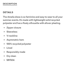 Amur Amelia Formal Occasion Pleated Midi Dress thumbnail 4