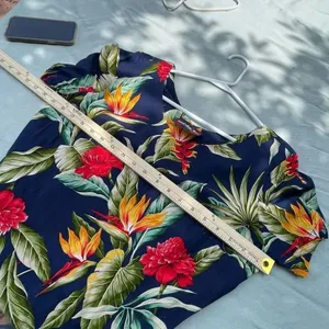 Tropical Island Aloha Wear size Med. made in Hawaii maxi. Beach , cruise , vacat thumbnail 5