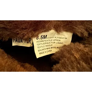 J41 Avery Boots Womens Size 8.5 Brown Faux Fur Winter Duck Boot Front Lace EUC thumbnail 11
