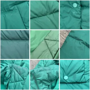 Green Lululemon Wunder Puff Down Jacket Evergreen Puffer Coat w/ Detachable Hood thumbnail 6