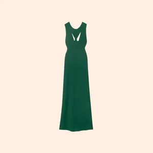 1HR SALE ⚡Reformation Evalina Dress (Emerald) thumbnail 2