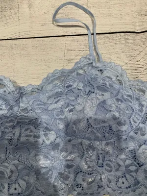 Periwinkle Color Lace Top thumbnail 3