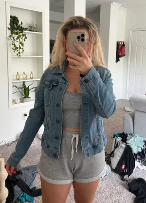 Jean Jacket Blue Size M thumbnail 1