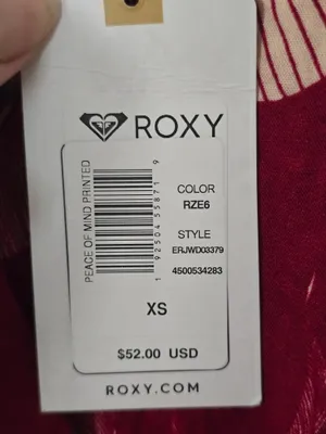 O Roxy Wine Leaf-Print Mini Dress Xs thumbnail 4