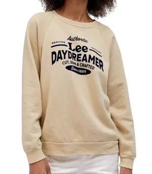 DAYDREAMER x LEE Genuine Quality Sweatshirt in Khaki Size M New w/ Tag MSRP $120 thumbnail 1