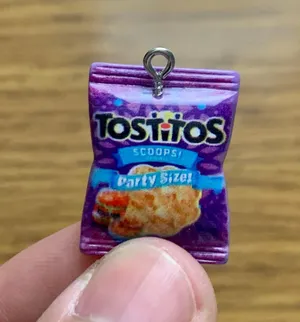 Tostitos Chips Charm Pendant Purple thumbnail 3