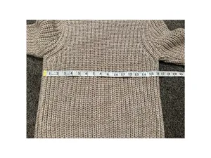 Brave Soul Chunky Knit Sweater Beige Women's Small thumbnail 6