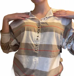 Striped Shirt (Sears) Multi thumbnail 1