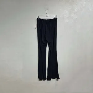 Anthropologie Maeve Black Ribbed Flare Leggings Sz M NWT thumbnail 10