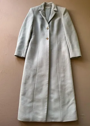 Vintage Anna Molinari Single Breasted Cashmere Wool Coat thumbnail 1